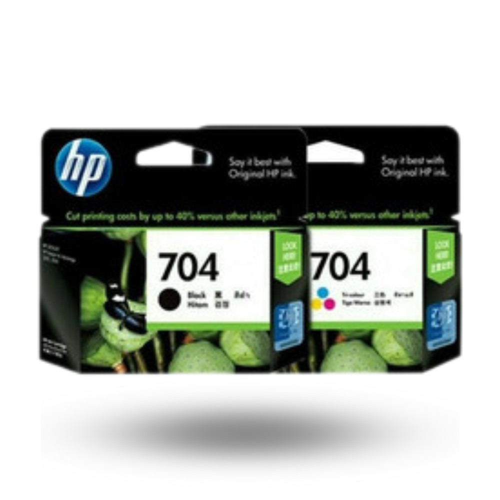 HP 704 Black / Color For 2060 / k100