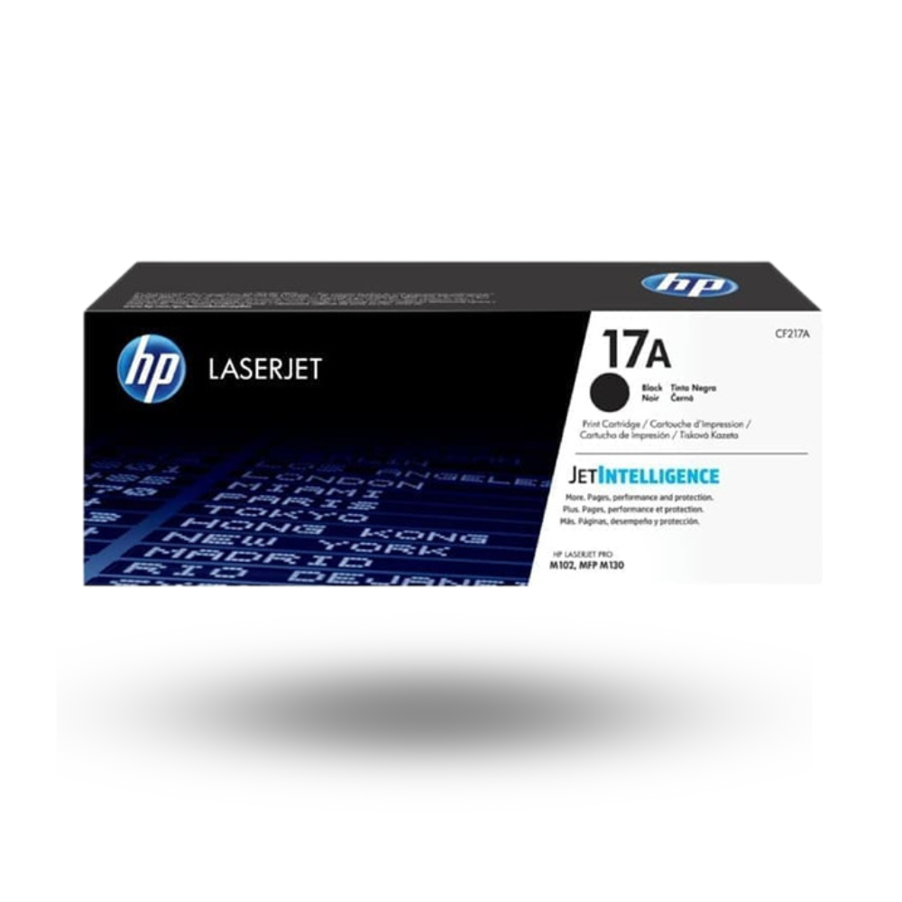 HP Toner 17A Black (CF217A) For HP HP LaserJet Pro M102w, HP LaserJet Pro MFP M130fw