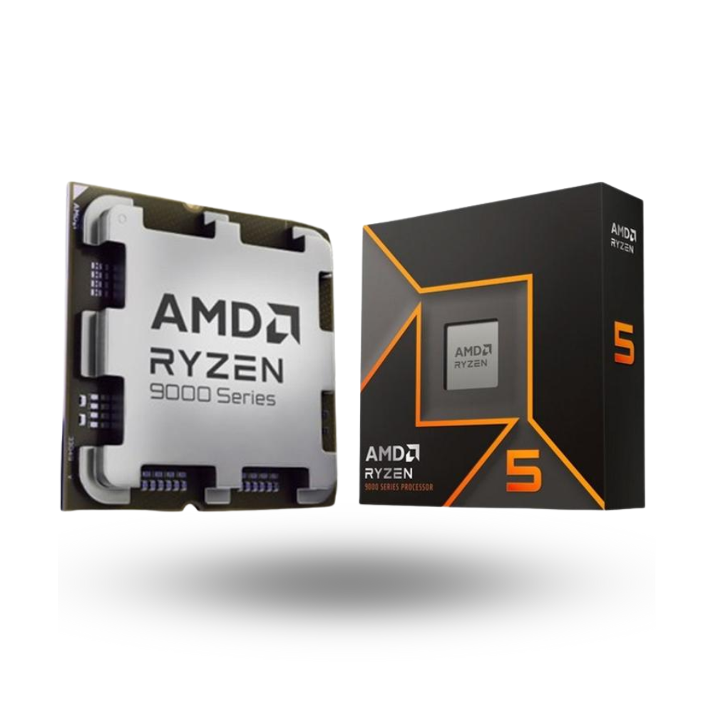 AMD Ryzen 5 9600X 3.9Ghz Up To 5.4Ghz Cache 32MB 65W AM5 [Box] - 6 Core - 100-100001405WOF