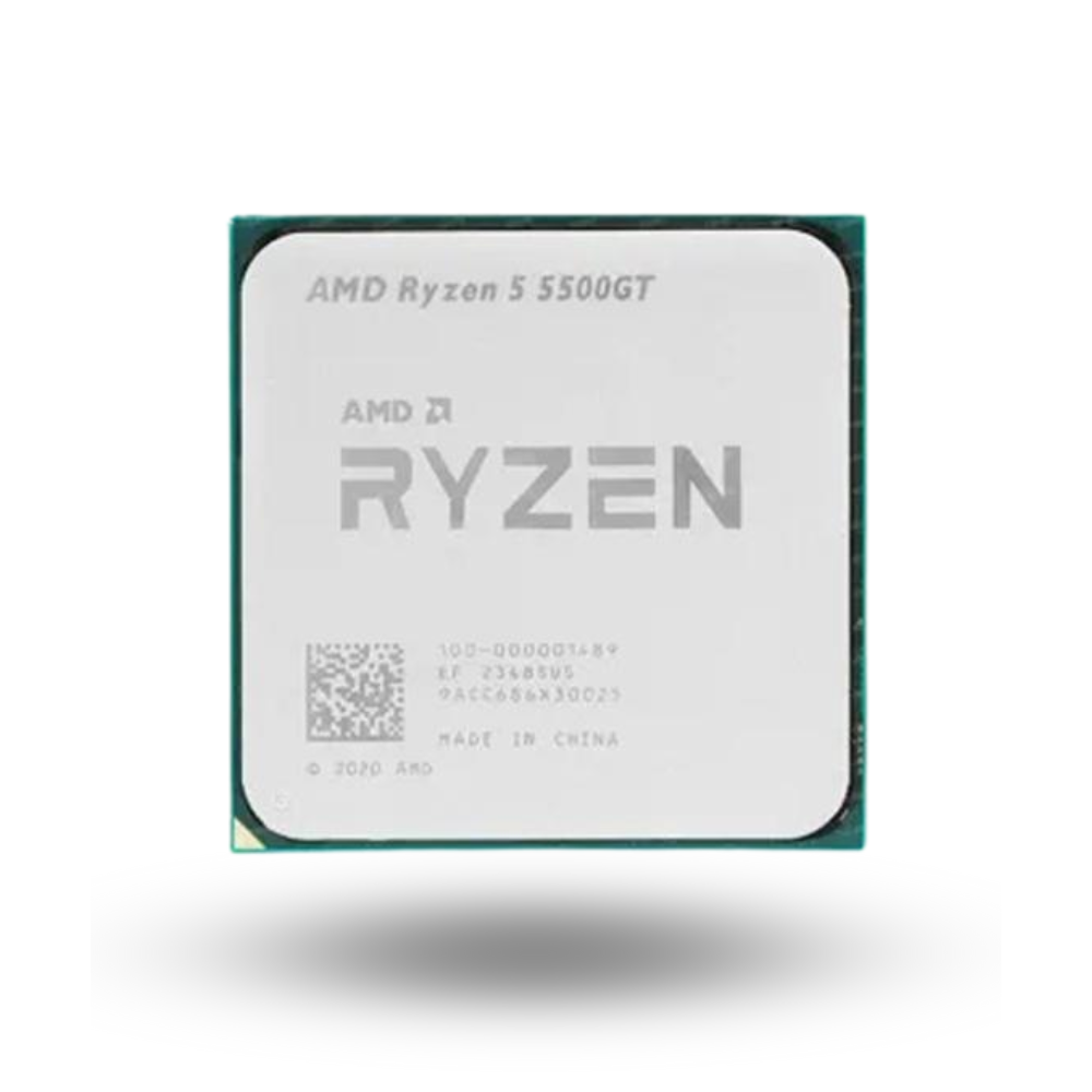 AMD Ryzen 5 5500GT 3.6Ghz Up To 4.4Ghz Cache 16MB 65W AM4 [Tray] - 6 Core - 100-100001489MPK - with AMD Wraith Stealth Cooler