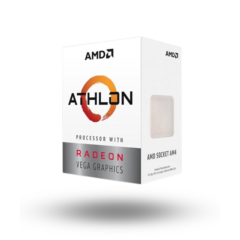 AMD Athlon 3000G (Radeon Vega 3) 3.5Ghz Cache 4MB 35W Socket AM4 [BOX] - 2 Core - YD3000C6FHSBX