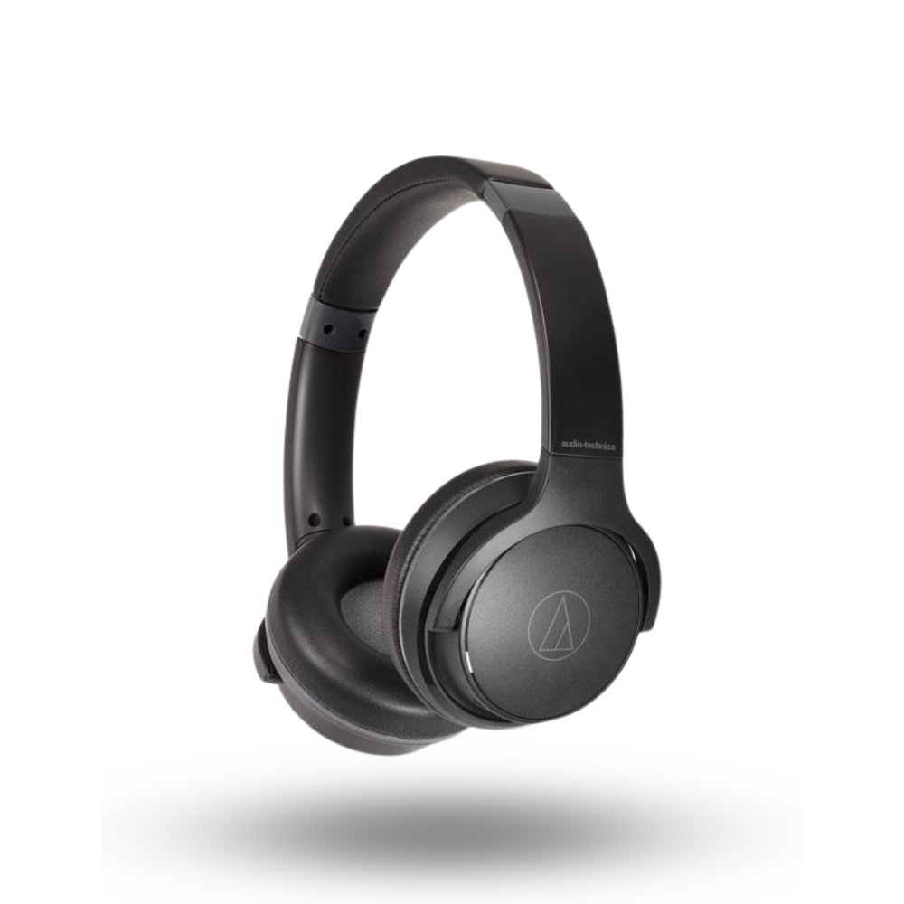 Audio Technica ATH-S220BT Wireless On-Ear Headphone with Built-in Mic & Control