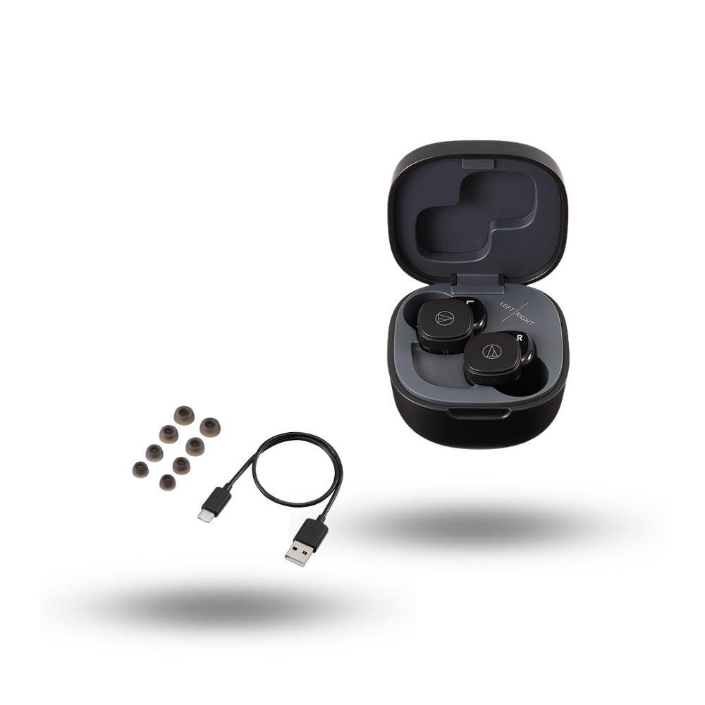 Audio Technica ATH-SQ1TW True Wireless In-Ear Headphone