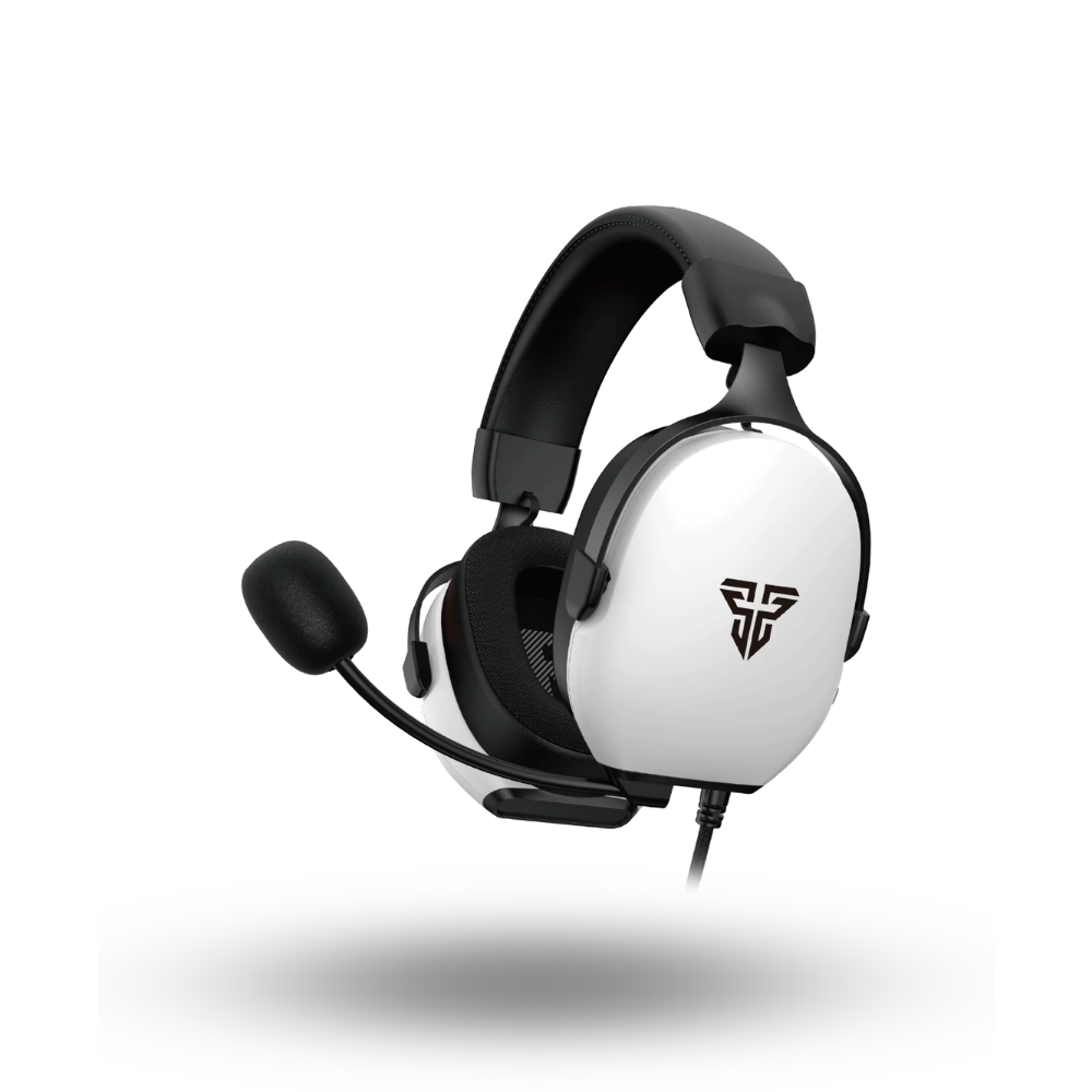 Fantech Carbon MH92 Wired Multi Platform Gaming Headset Noise Cancelling Microphone - White