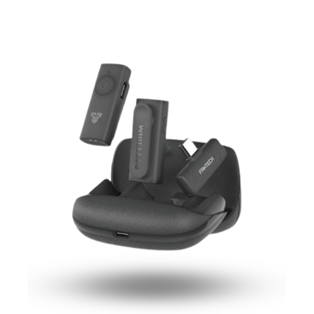 Fantech LEVIOSA AIR WMV21C USB-C Dual Mic Wireless Lavalier Microphone
