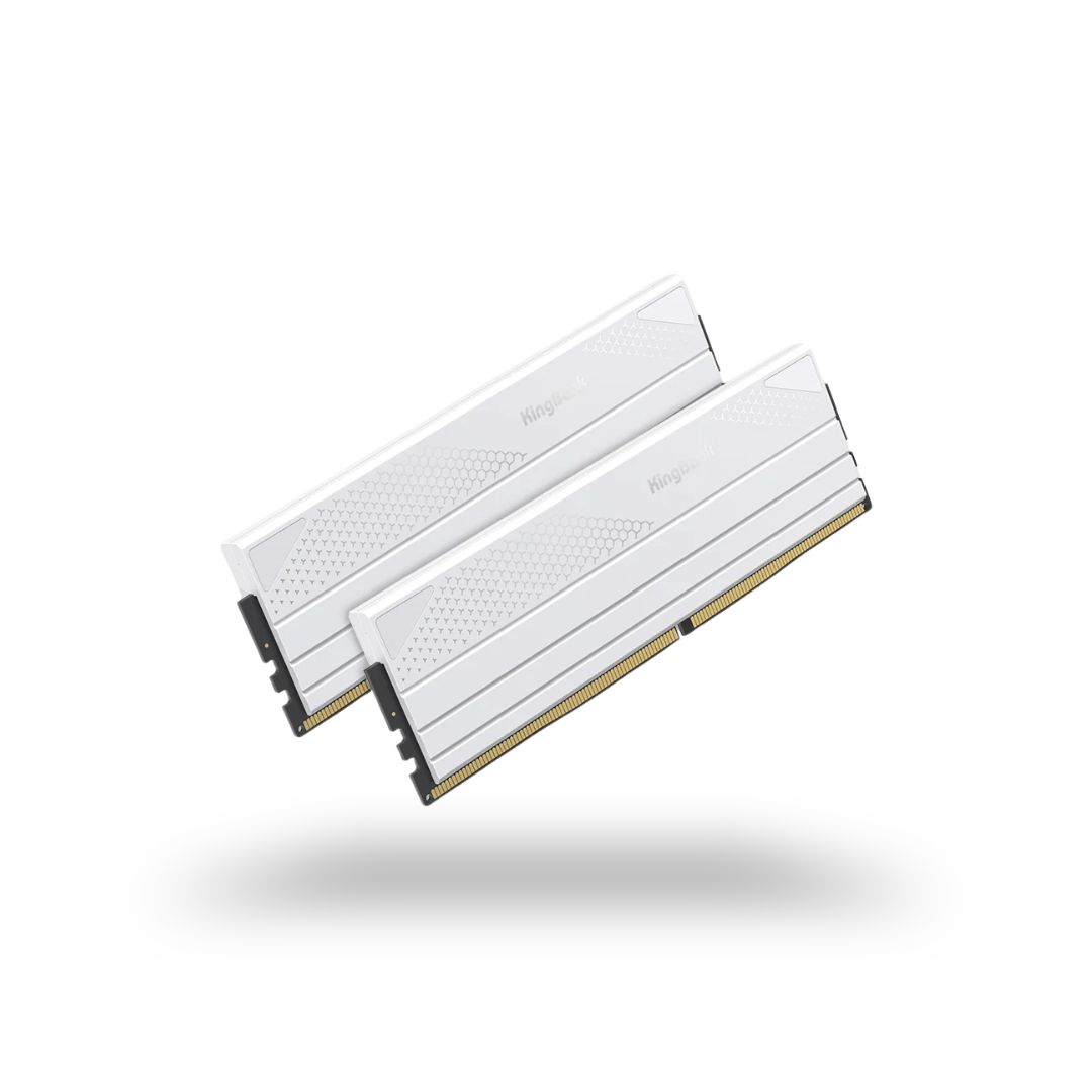 KINGBANK DARK DDR5 16GB X 2 6000 MT/s WHITE HEATSINK A-DIE C28 || K5.01.FPA5ED9504