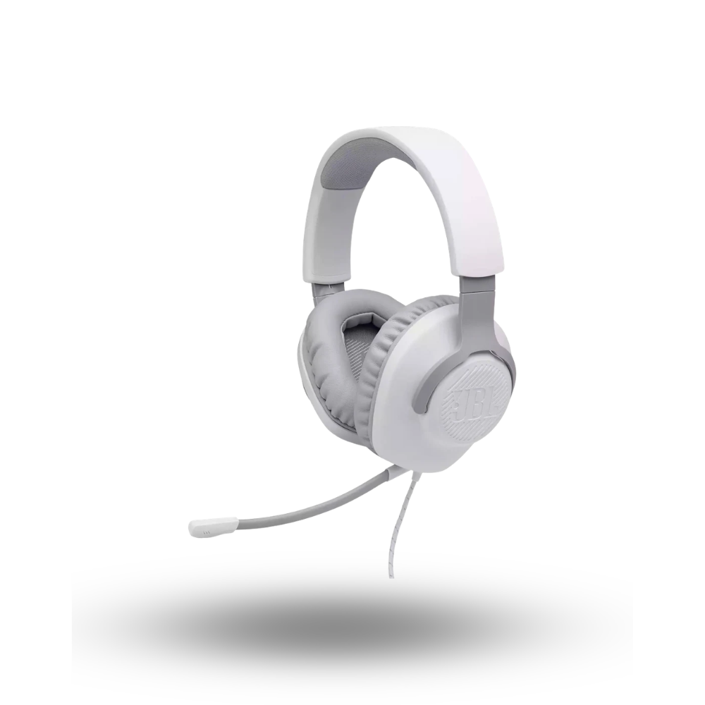 JBL Quantum 100 White Gaming Headset