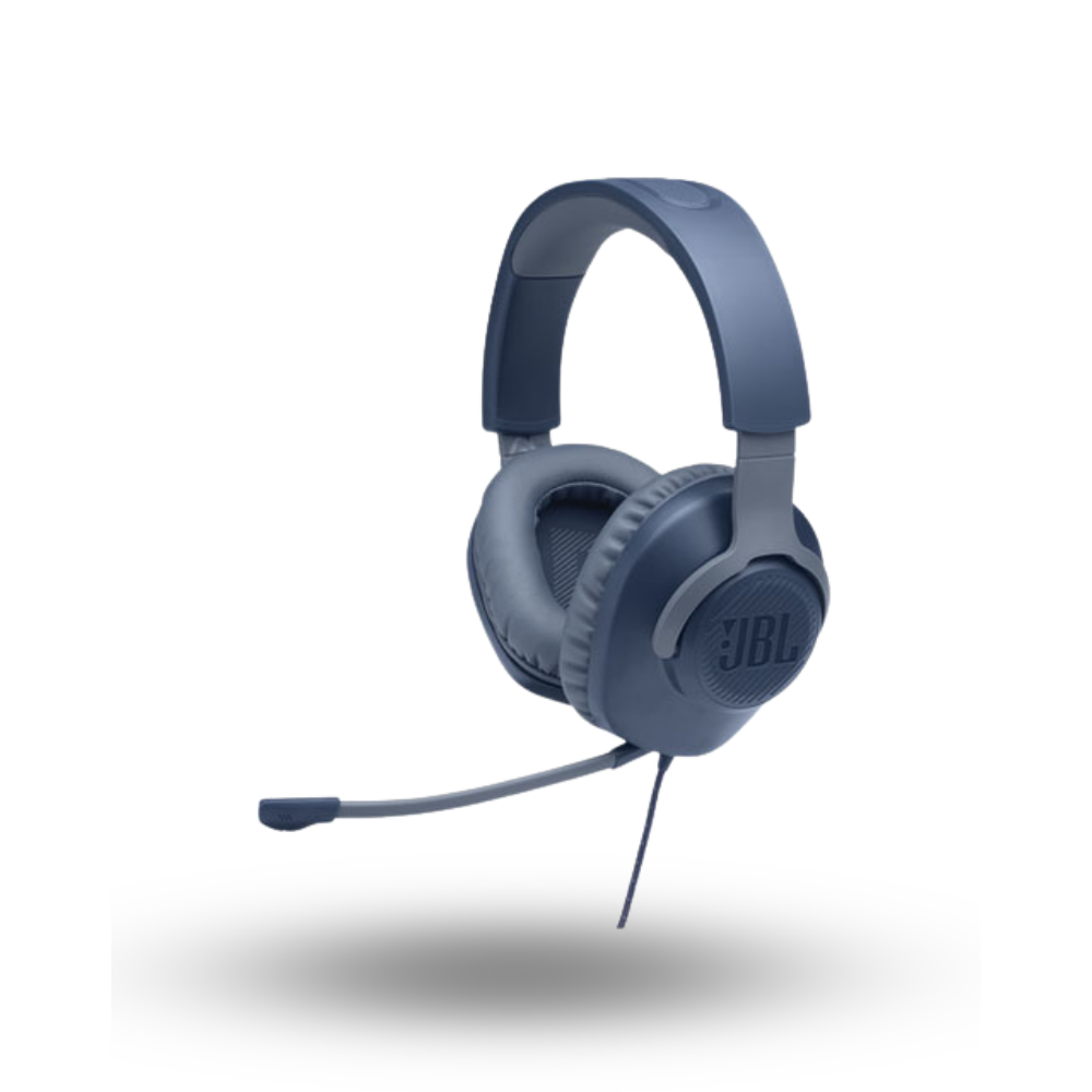 JBL Quantum 100 Blue Gaming Headset