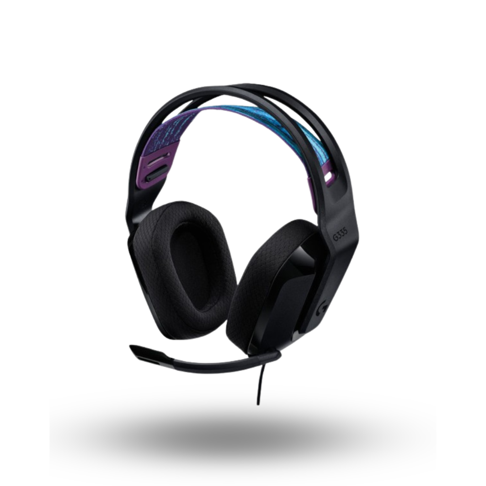 Logitech G335 Wired Gaming Headset - Black