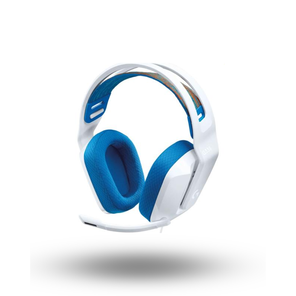 Logitech G335 Wired Gaming Headset - White
