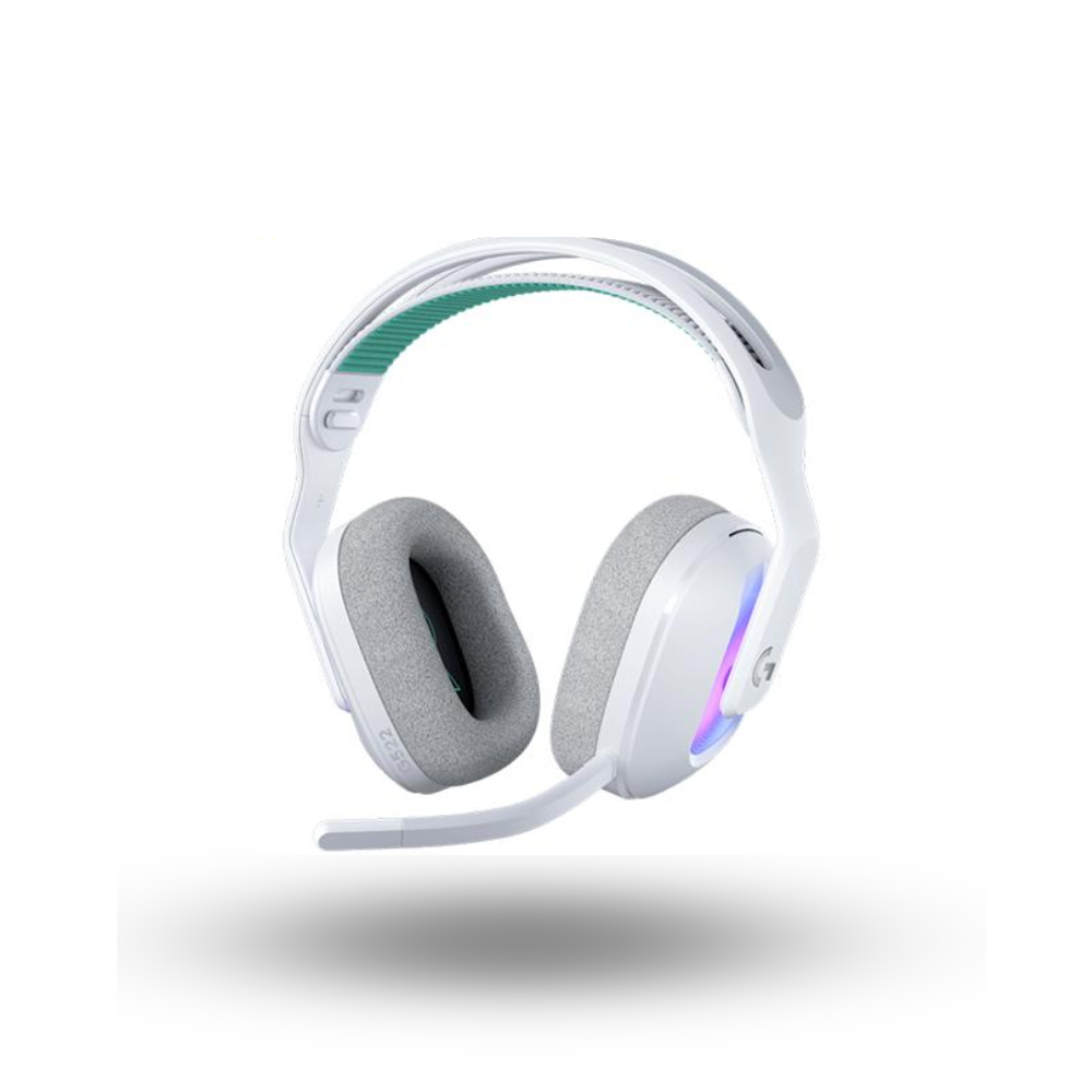 Logitech G522 LIGHTSPEED Wireless Gaming Headset with LIGHTSYNC RGB - White