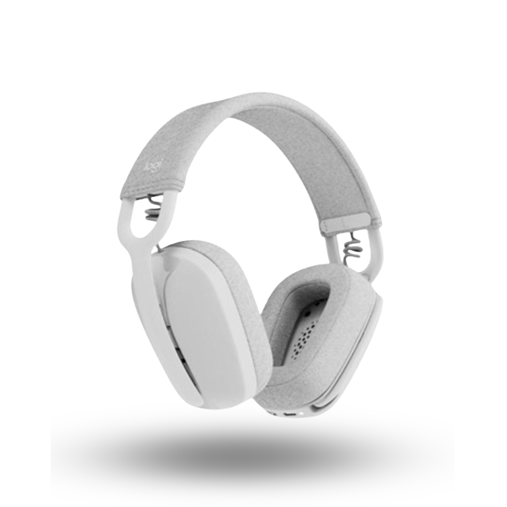 Logitech Zone Vibe 100 Wireless Over the Ear Headphone - Off-white
