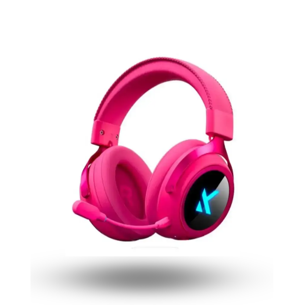 MCHOSE X9 Rose Red Wireless Gaming Headset