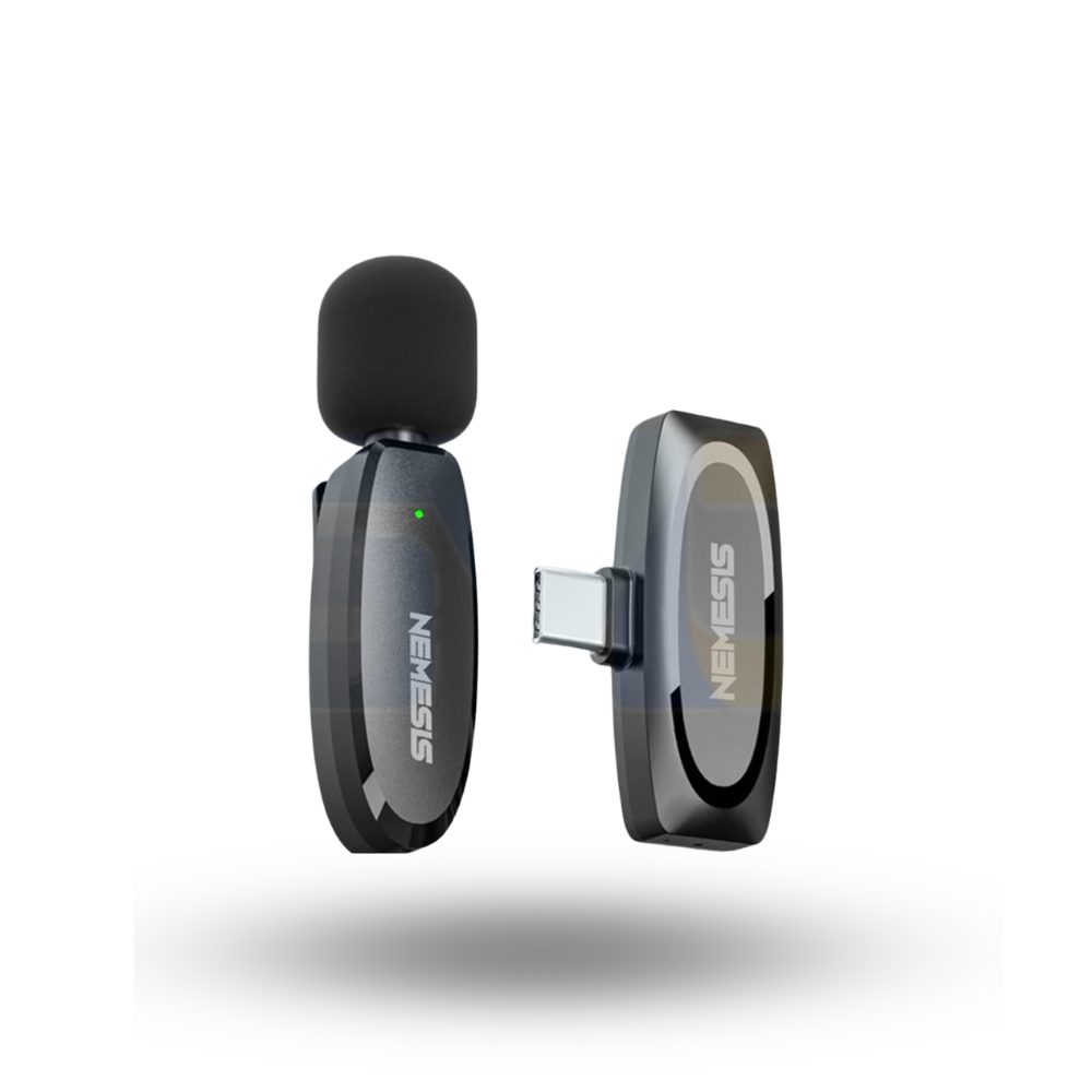 NYK Nemesis Musai MCW-02 Wireless Microphone Clip-On 2.4GHz Type-C