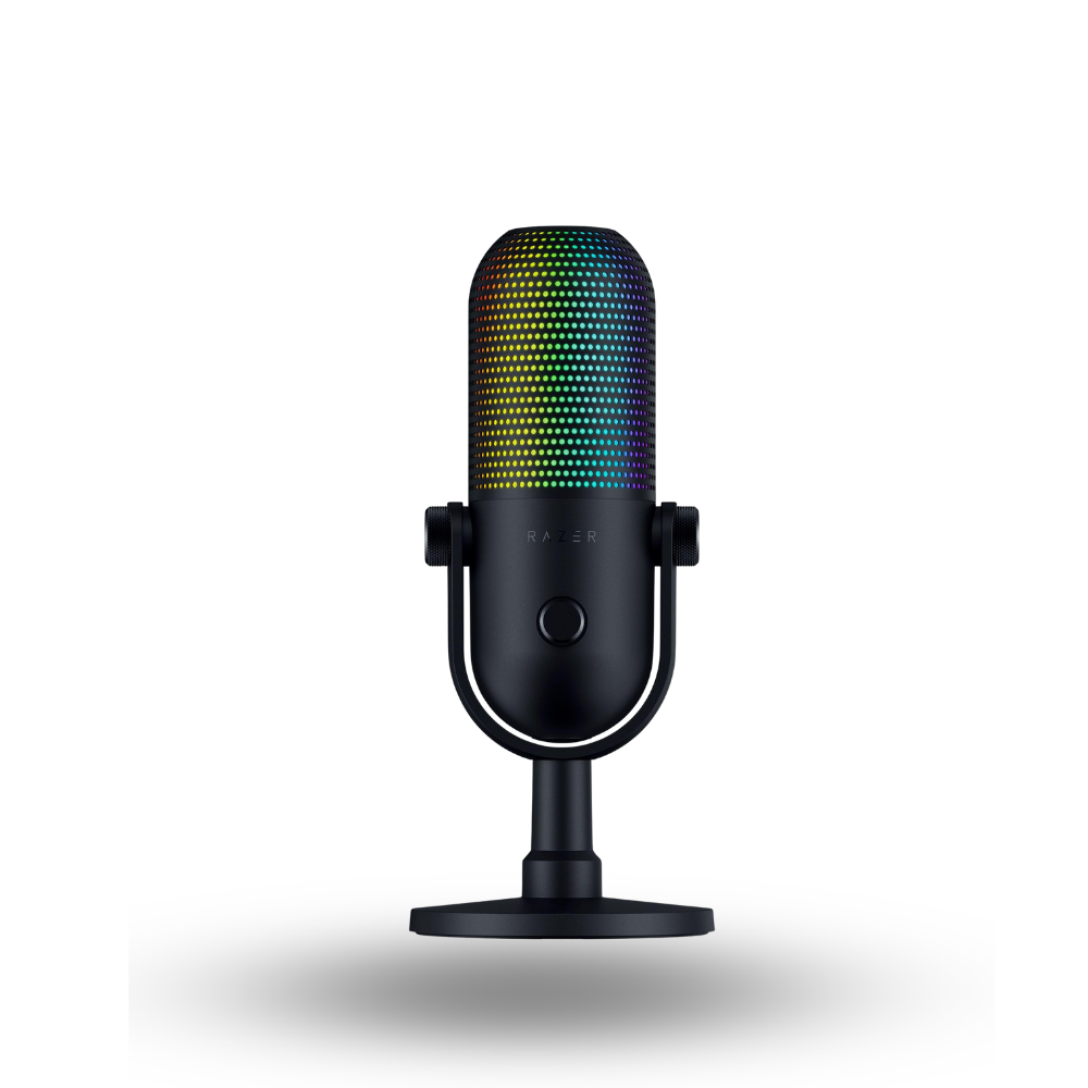 Razer Seiren V3 Chroma - RGB USB Microphone with Tap-to-Mute - Black Edition