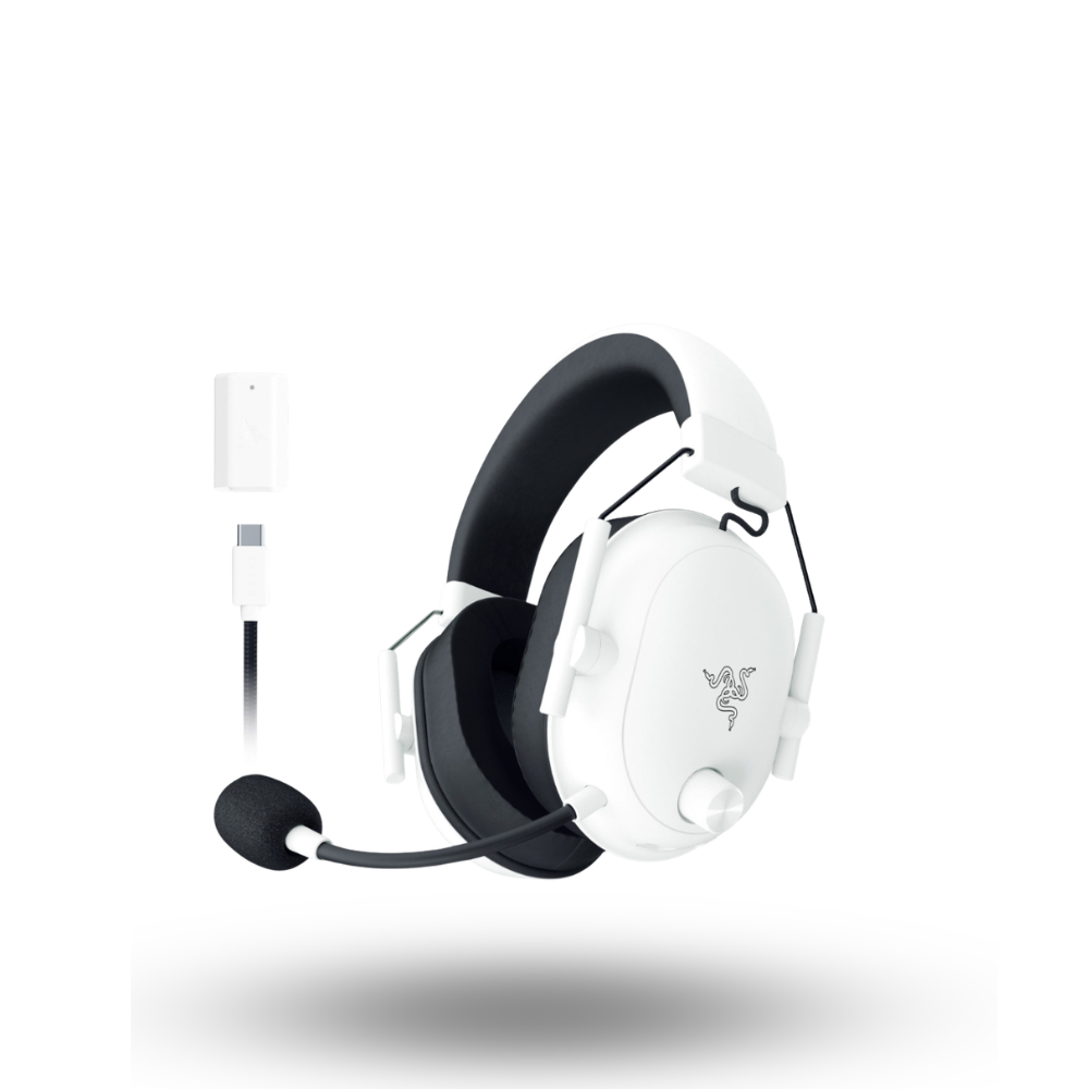 Razer BlackShark V2 HyperSpeed - Wireless Ultra-Lightweight Esports Headset - White