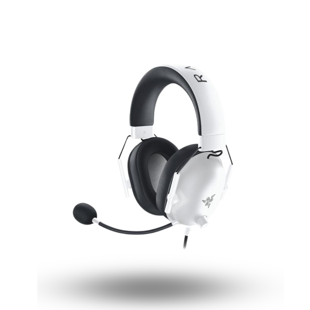 Razer BlackShark V2 X - Multi-platform wired esports headset - White