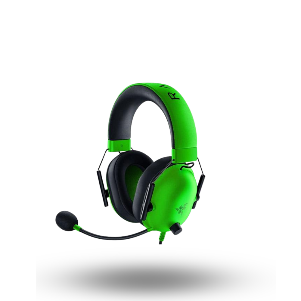 Razer BlackShark V2 X - Multi-platform wired esports headset - Green