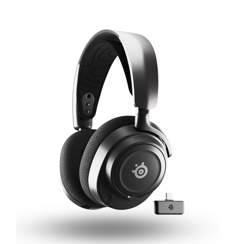 SteelSeries Arctis Nova 7 Wireless Gen 2 Gaming Headset with Mobile App Control - Black