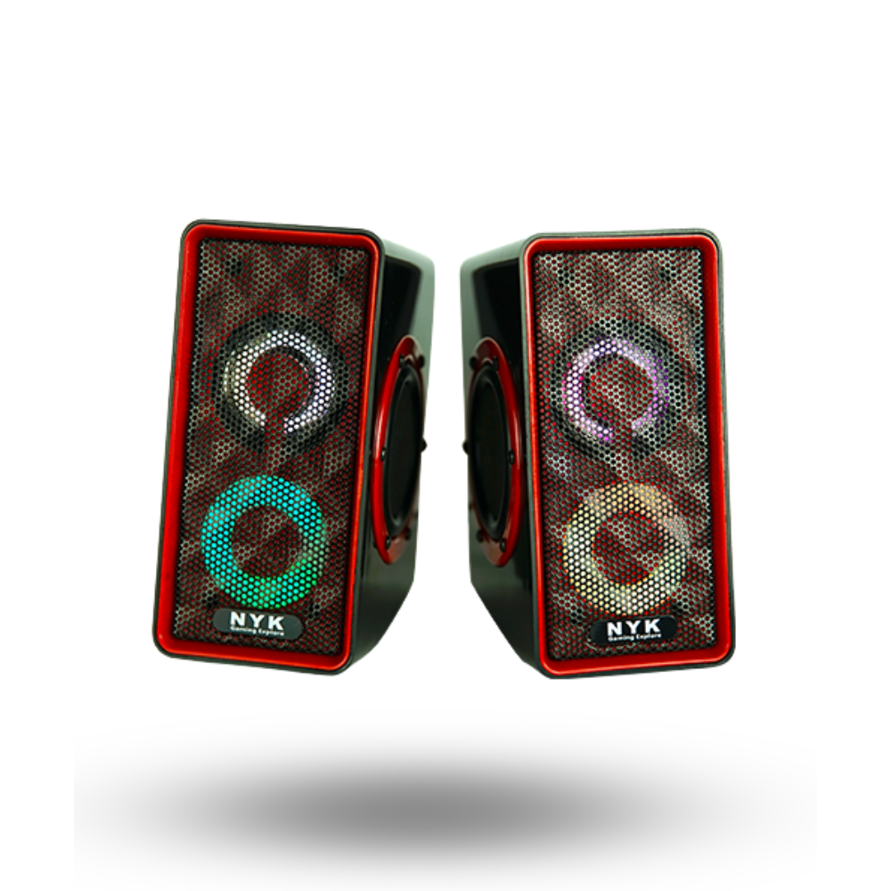 NYK Nemesis SP-N02 Speaker Gaming RBG - Red