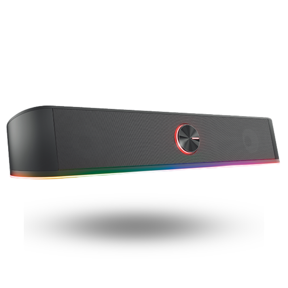 NYK Nemesis X65 Quantum Pro Stereo Soundbar Bluetooth RGB - Black