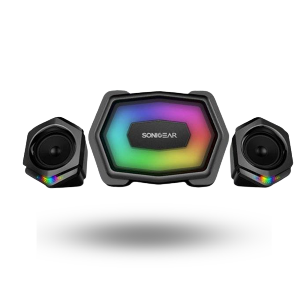 Sonic Gear iOX 3P RGB Stereo Speaker 2.1