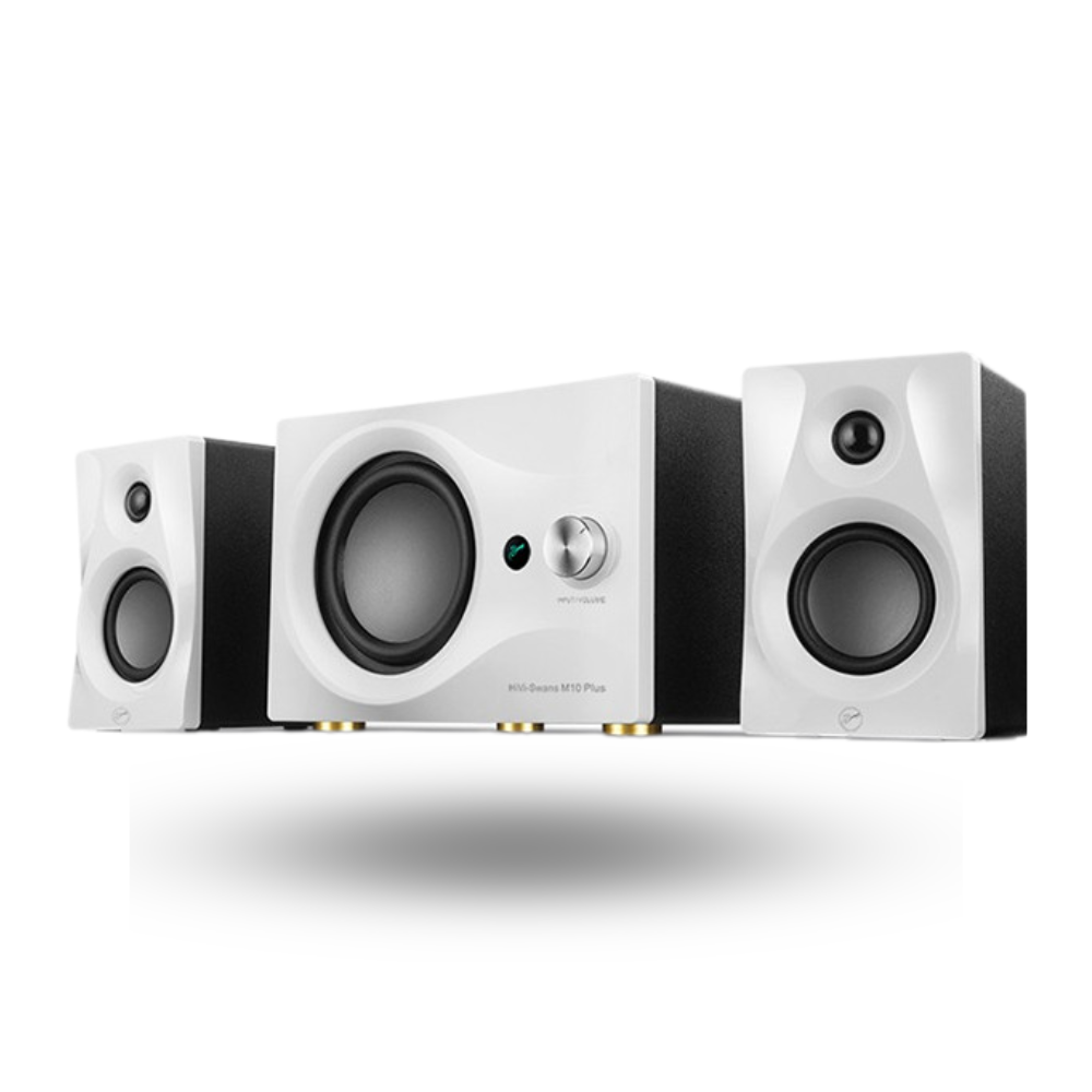 Swan HiVi M10 Plus - 2.1 Desktop Speakers