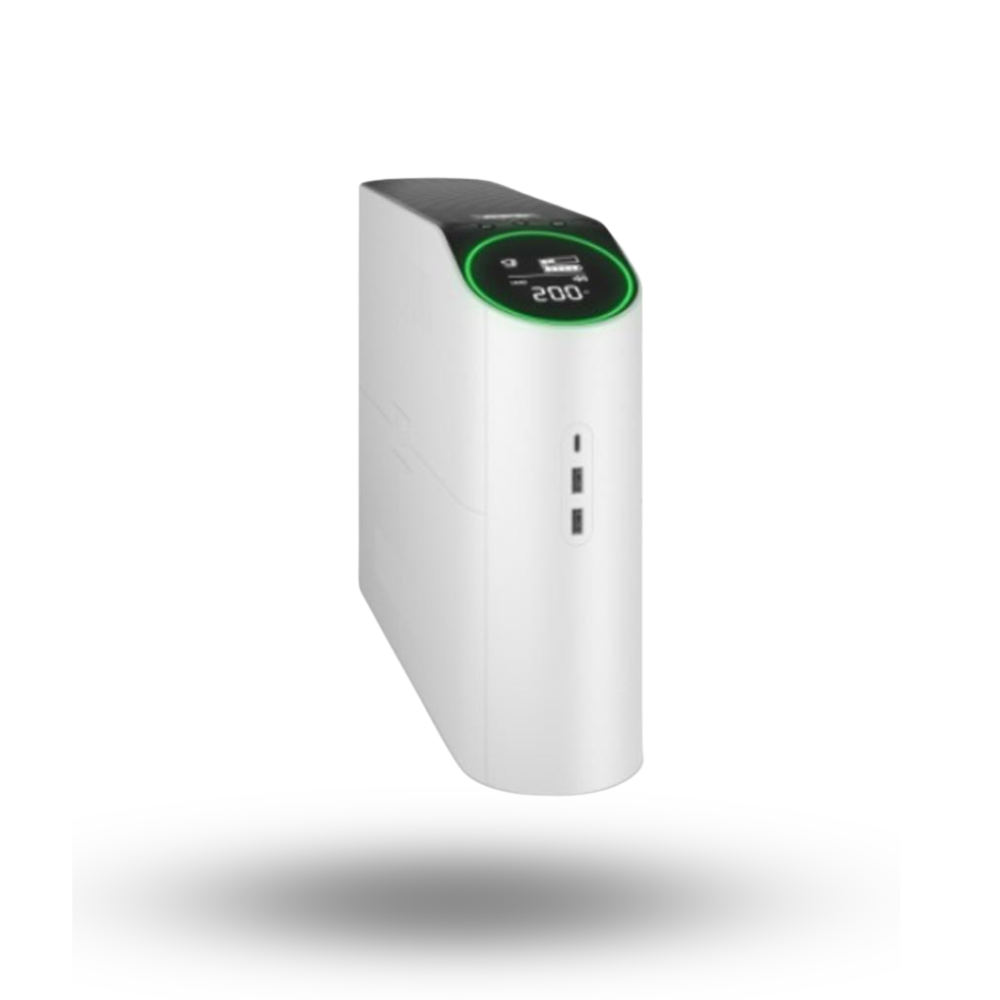 APC Back-UPS Pro Gaming 2200VA/1320W, 230V, RGB Lights, Pure Sine Wave - Arctic White - BGM2200-MSX