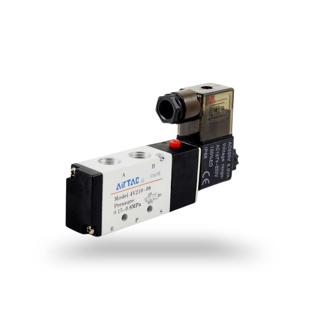 SOLENOID VALVE AIMASHI 4V210-08 AC 220 AIMASHI 4V210-08