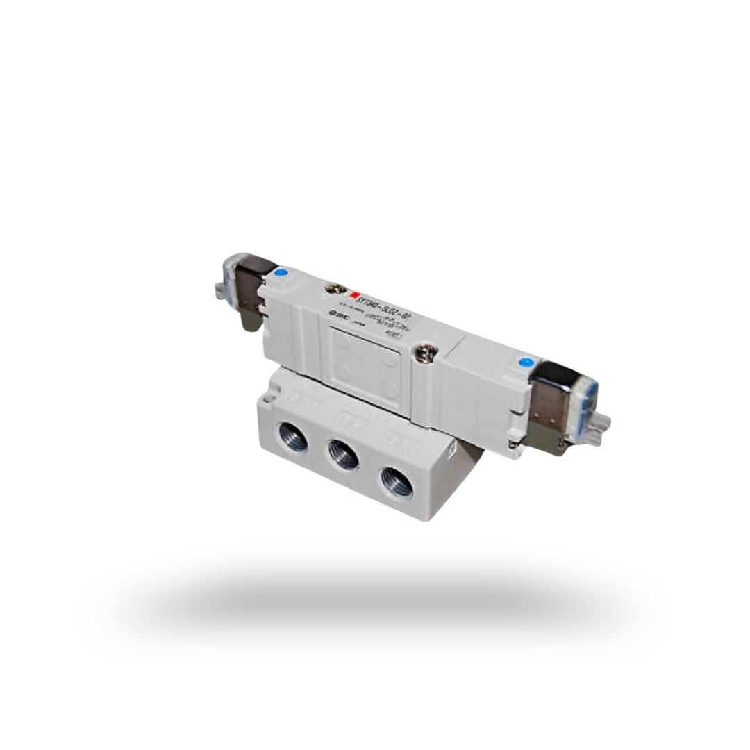 SOLENOID VALVE 5PORT BASE MOUNTED SMC SY7340-5LZD-02