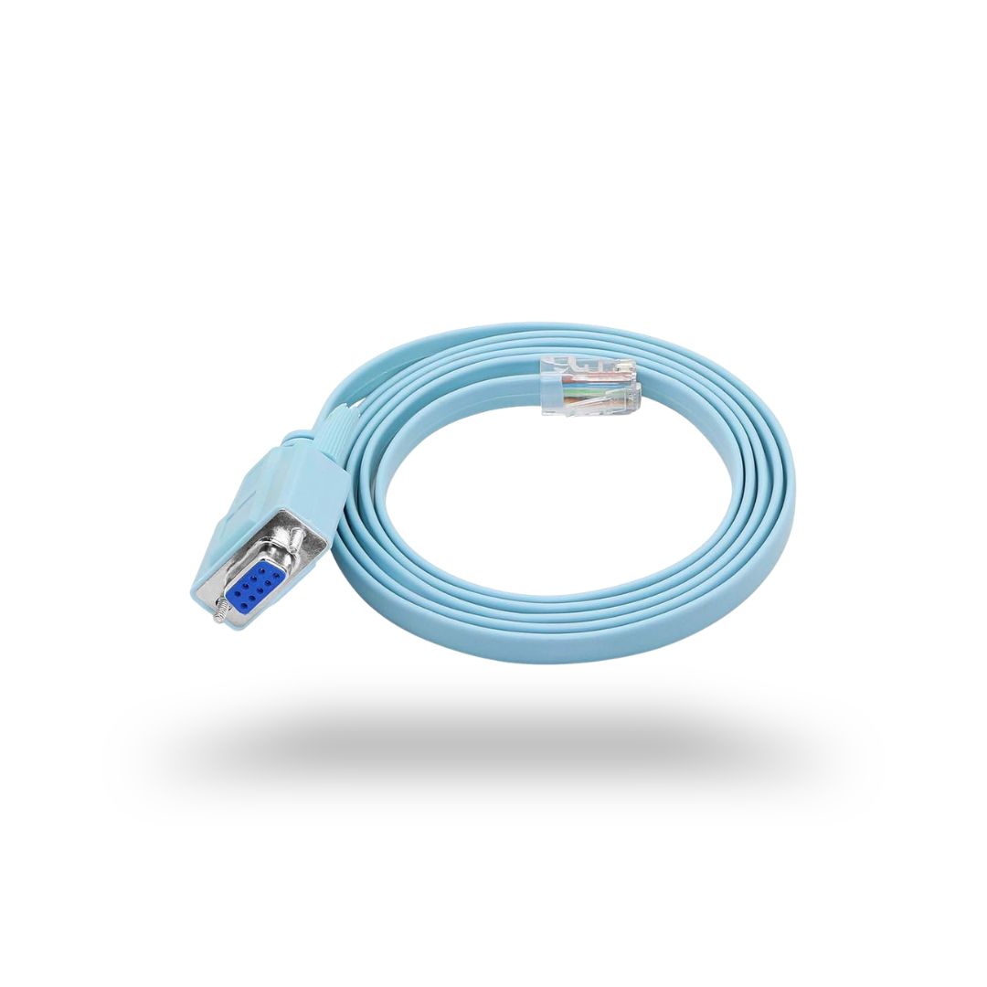 Kabel Serial DB9 F (RS232) To LAN RJ45