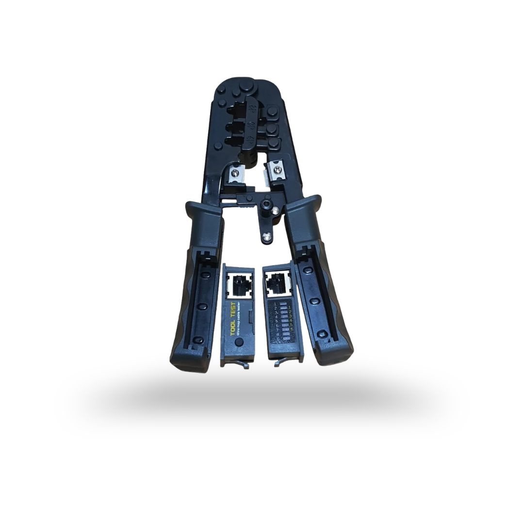 crimping tools / tang rj45 + kabel lan tester 486ST