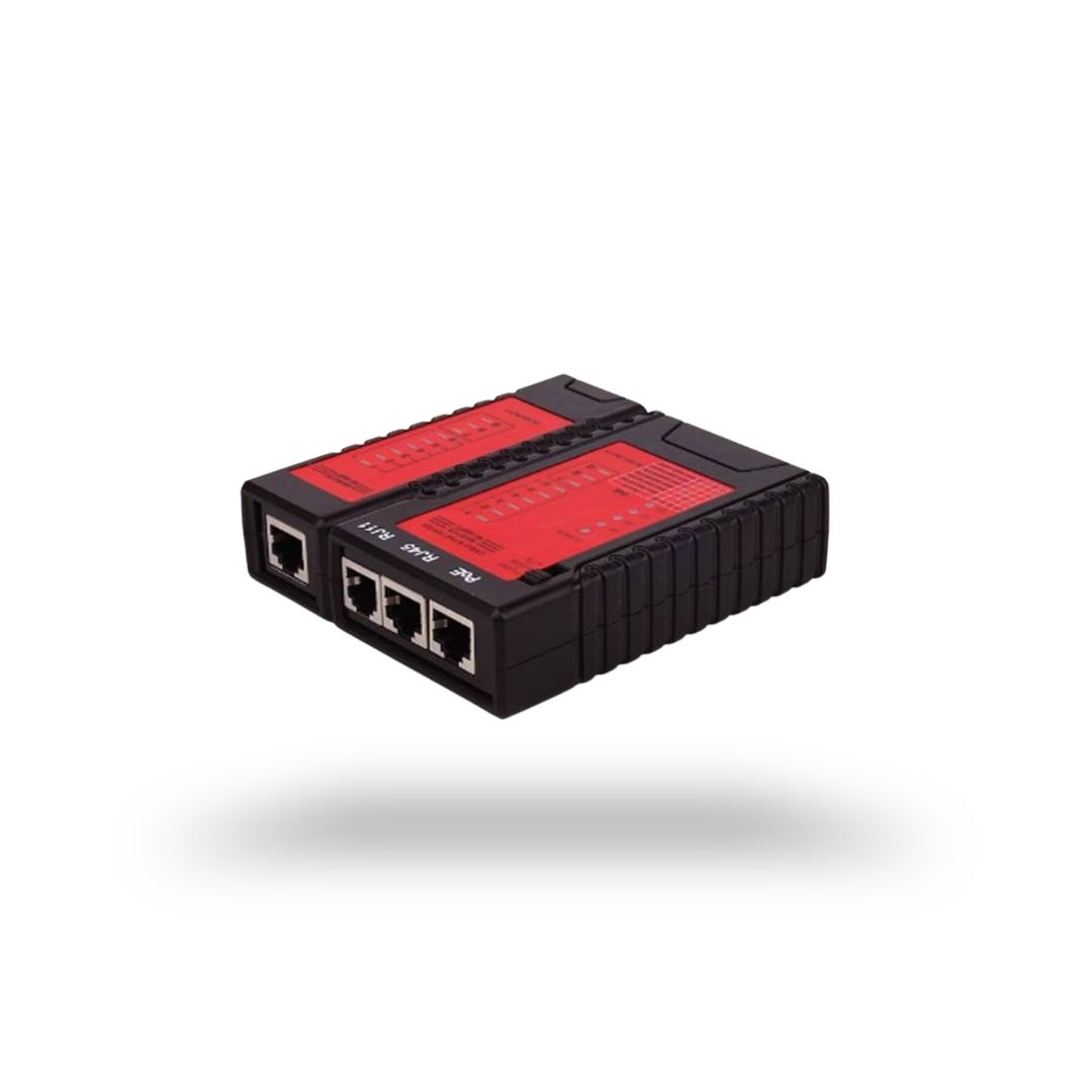 Ethernet LAN Tester Kabel Jaringan NF-468PT RJ45 RJ11 POE READY STOCK