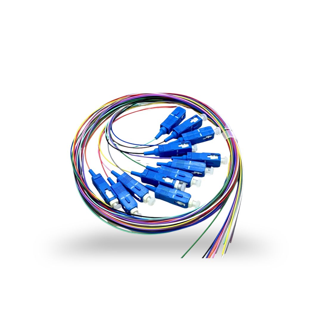 Pigtail SC UPC Rainbow - Pack (READY STOCK)