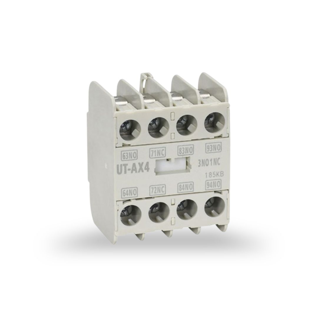 Mitsubishi Auxiliary Contact Kontak Bantu UT-AX4 2a2b 2NO 2NC