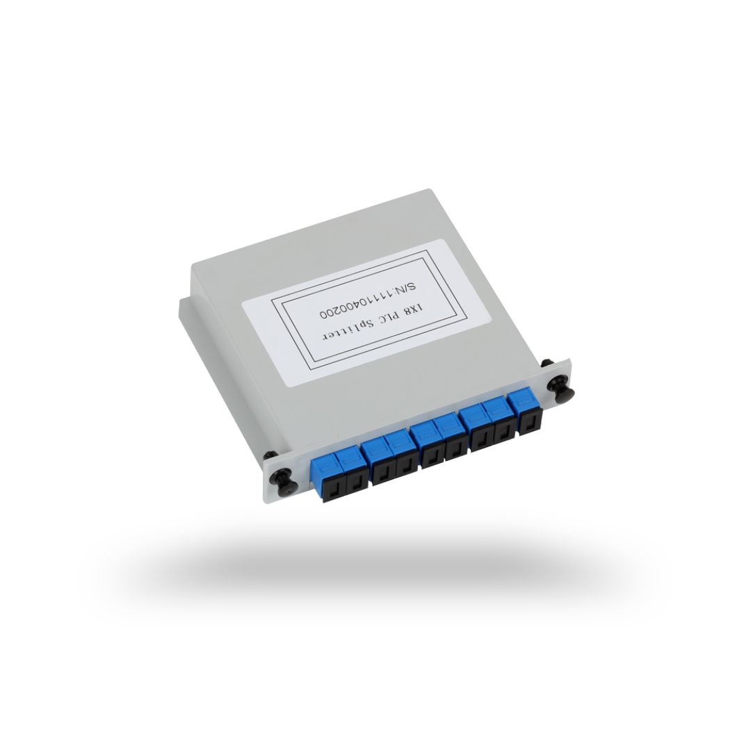 Passive Splitter PLC BOX FO 1:8 SC UPC Fiber Optik Pasif Spliter READY