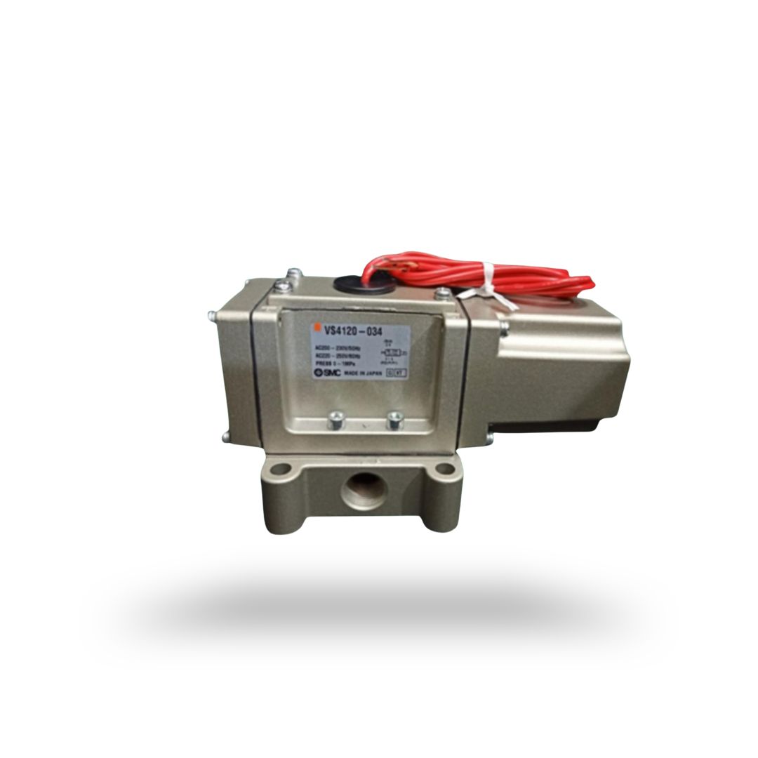 SOLENOID VALVE SMC PORT 5/2WAY VS4120-034 3/8" 220VAC