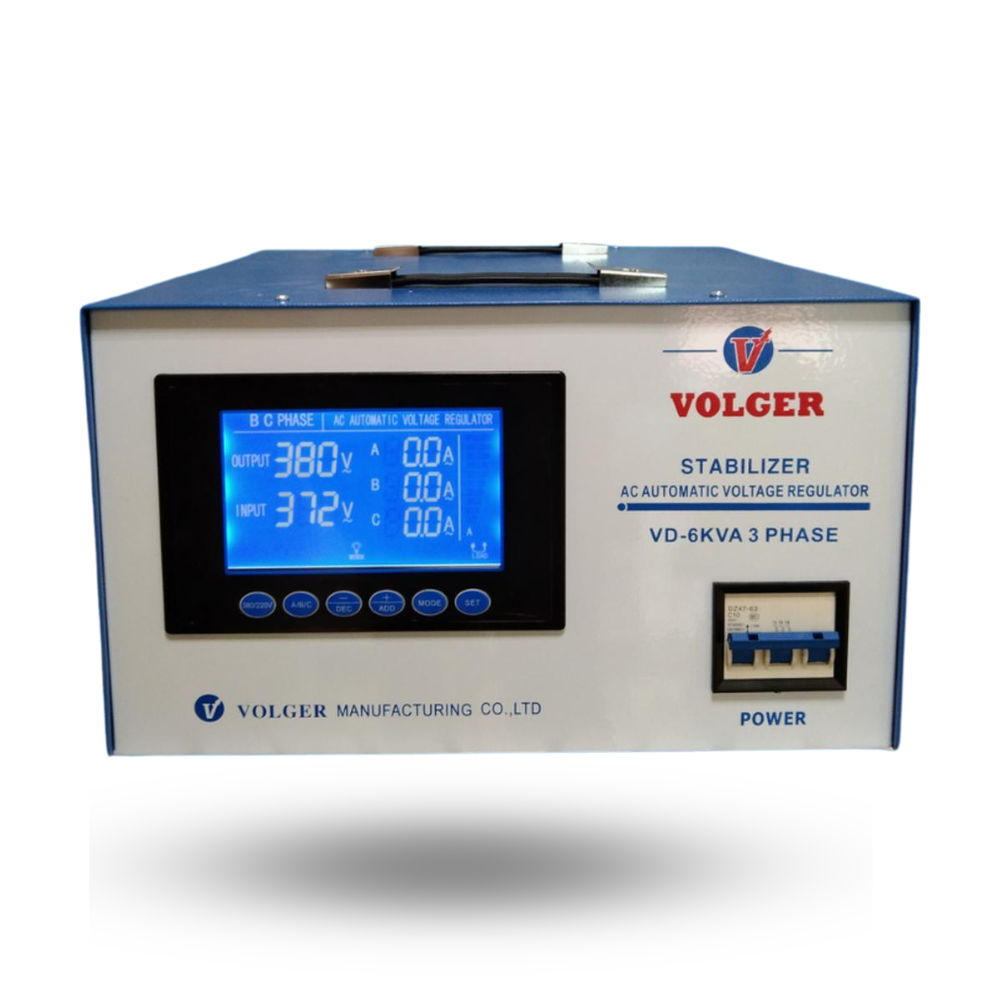 Stabilizer Volger - Type VD - 6 KVA 3 Phase