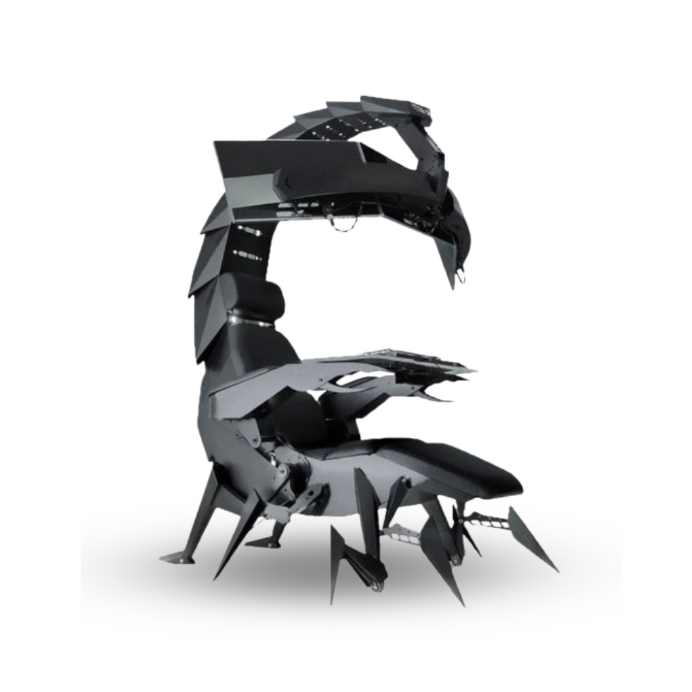 PRIME Gaming SCORPION Chair - Electric Controller - Support 3 Monitor