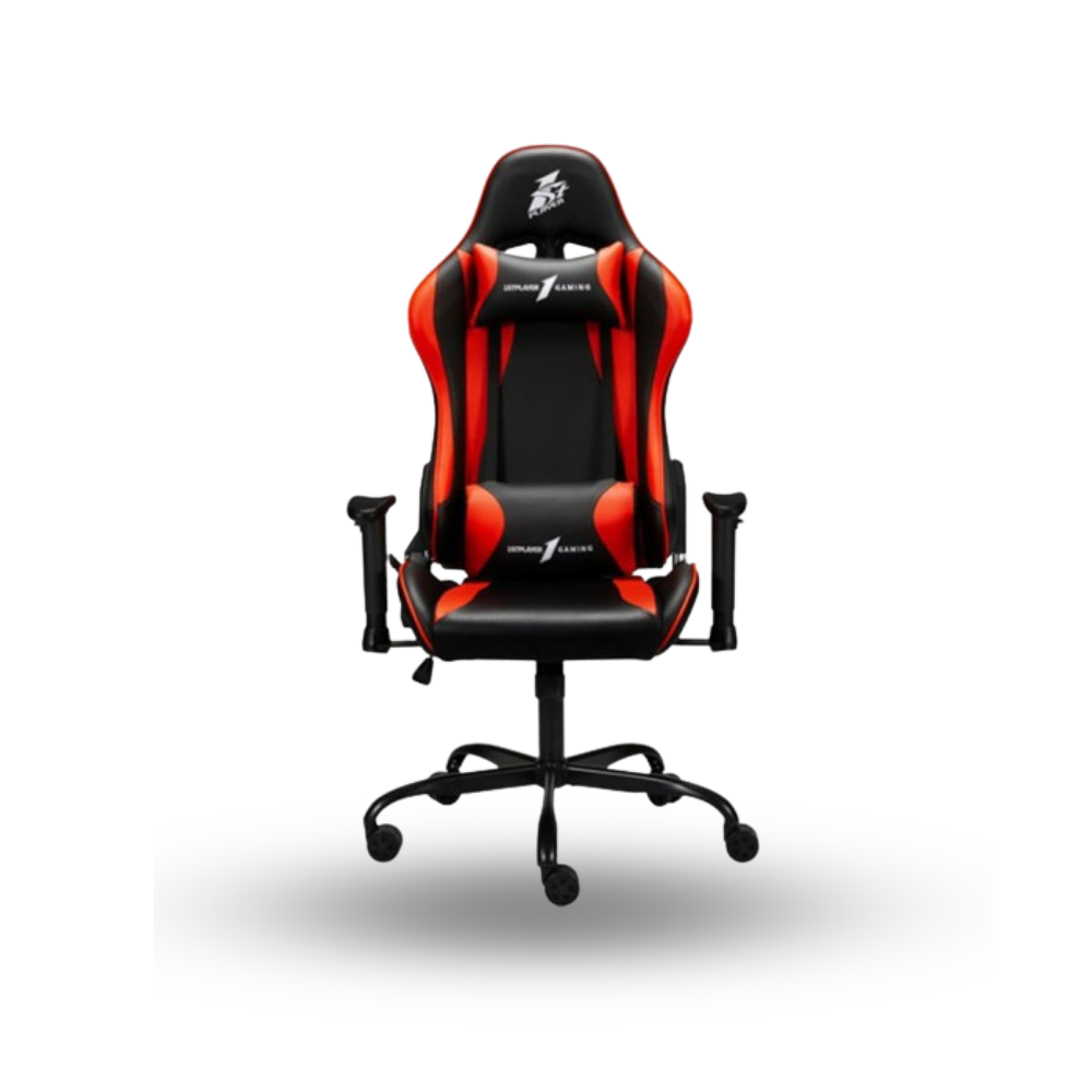 1STPLAYER GAMING CHAIR S01 - BLACK RED - Comfort - All Steel Skeleton - High Density Molded Foam