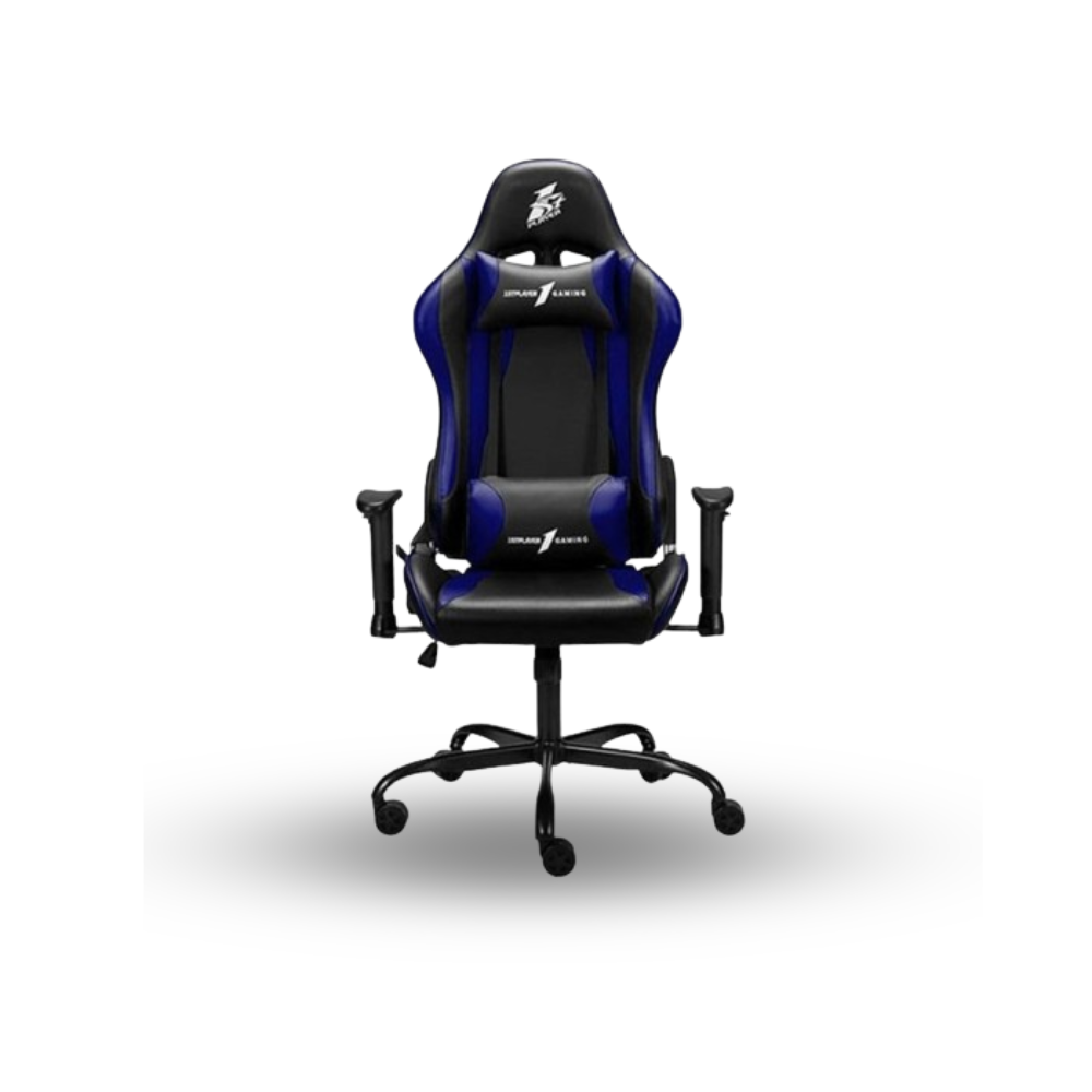 1STPLAYER GAMING CHAIR S01 - BLACK BLUE - Comfort - All Steel Skeleton - High Density Molded Foam