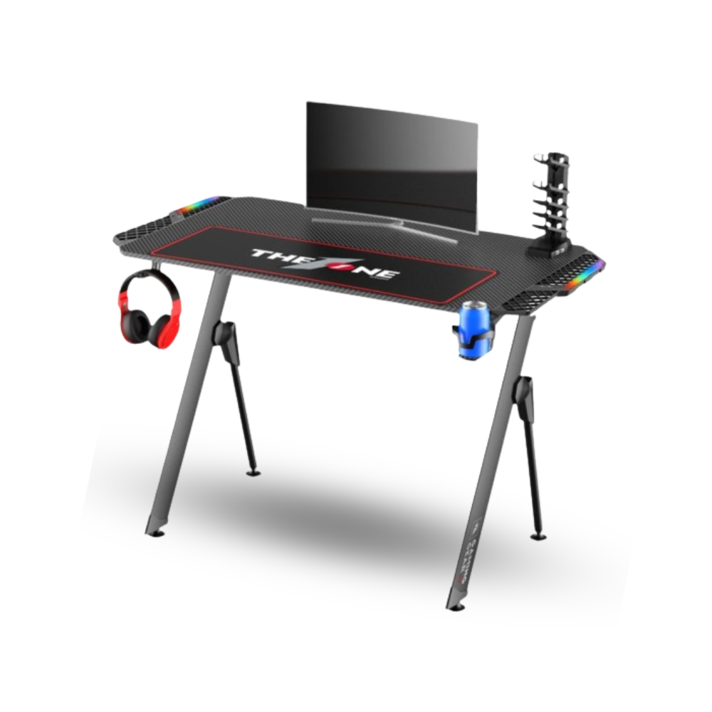 1STPLAYER VR2-1160 Gaming Desk - Passionate Battlefield & Immersive RGB Lighting Design