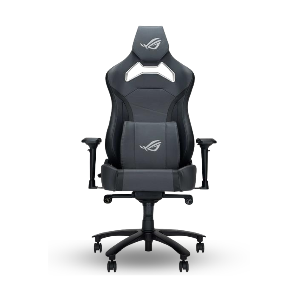 Asus ROG Chariot X Core Grey Gaming Chair in Racing Car Style