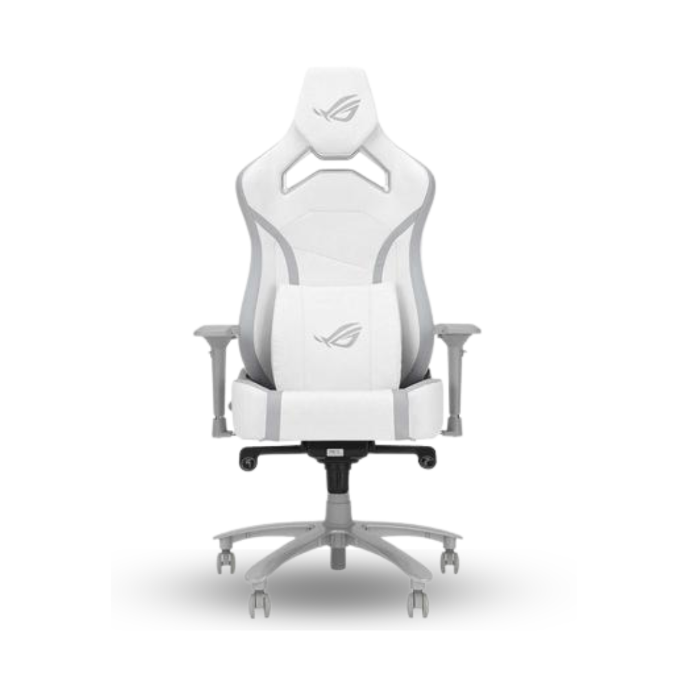 Asus ROG Chariot X Core White Gaming Chair in Racing Car Style