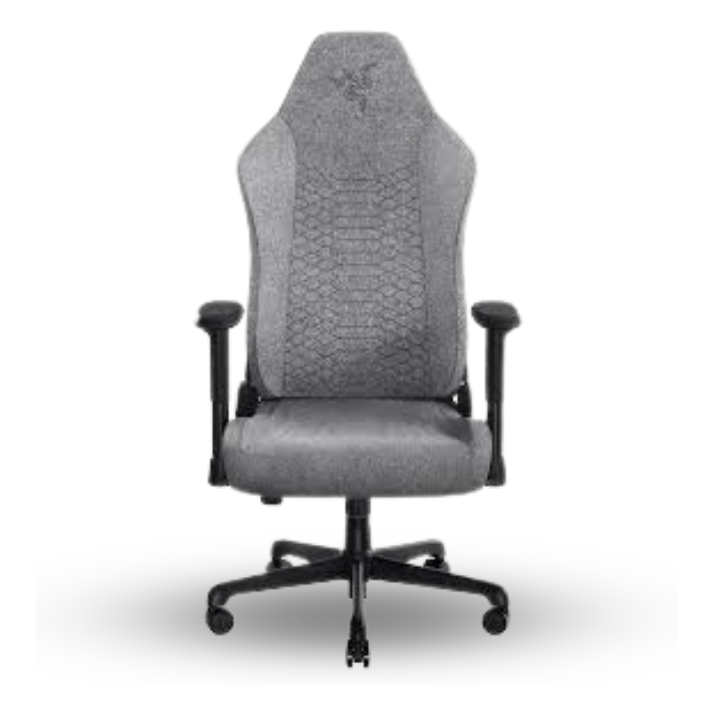 Razer Iskur V2 X - Essential Gaming Chair with Built-in Lumbar Support - Light Gray