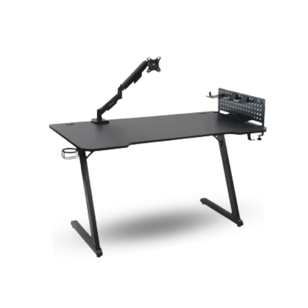Rexus Omni RXB-147 Gaming Desk With Pegboard & Monitor Bracket