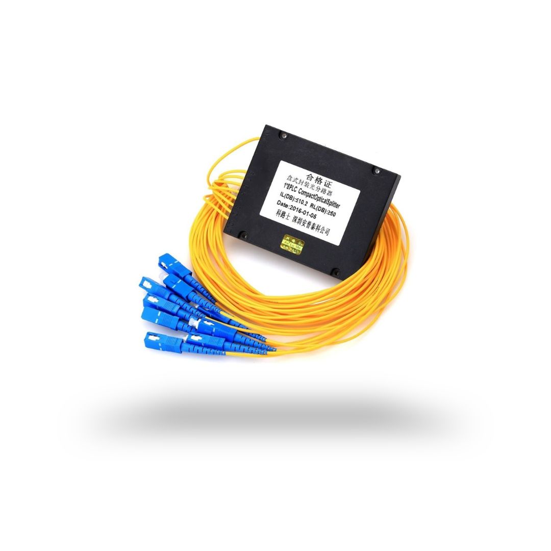 Passive splitter / pasif spliter 1:8 fiber optic ( MODULAR ) SC/ APC READY