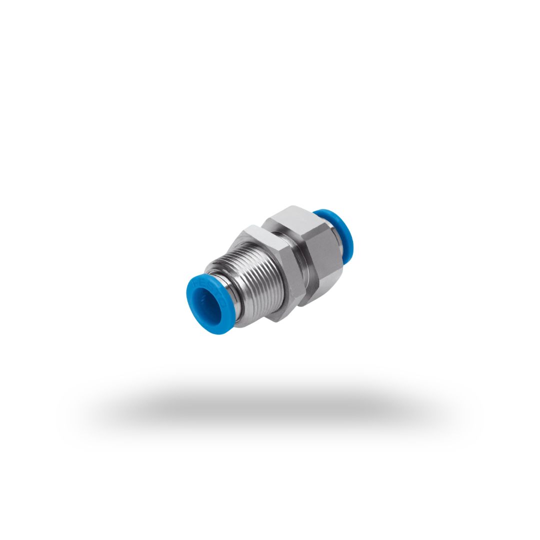 PUSH IN BULK HEAD CONNECTOR 3MM QSS-4 QSS-6 QSS-8 QSS-10 (READY STOCK) - QSS-10