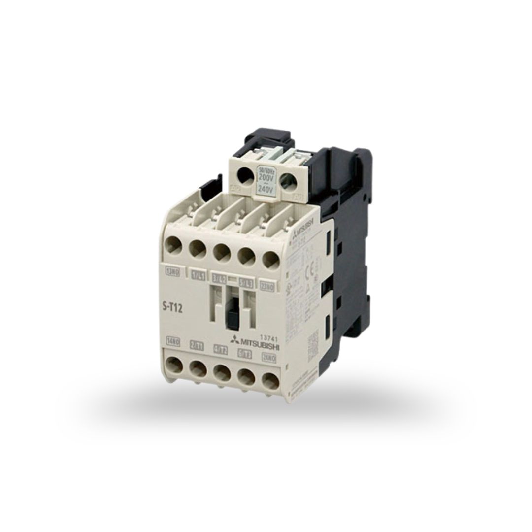 Magnetic contactor mitsubishi S-T12/ Contactor S-T12 Mitsubishi 220Vac