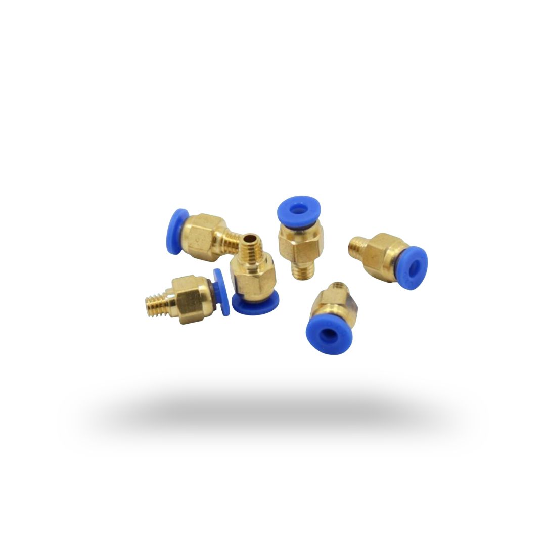Pneumatic Connector Push Fitting Bowden Extruder PC4-M5(READY STOCK) - PC4-M8